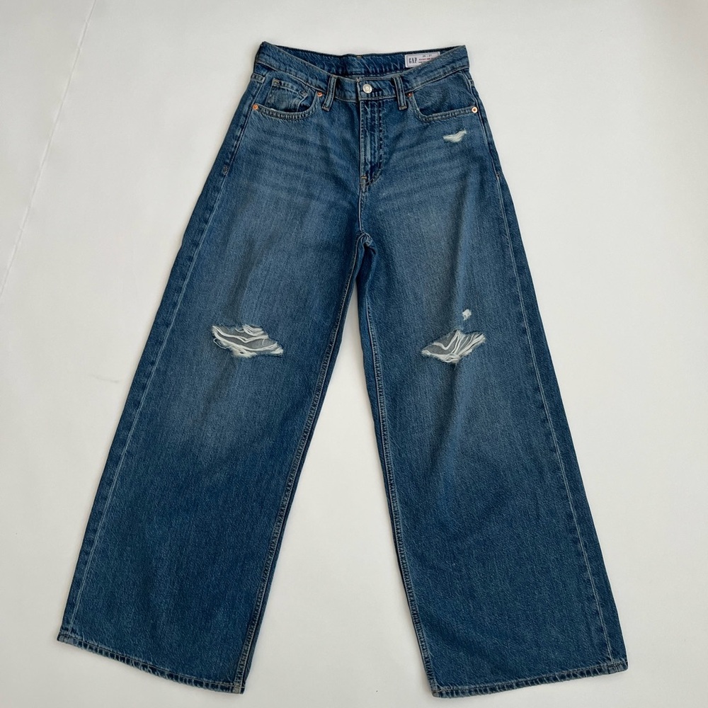 NWOT Gap Women’s Mid-Rise Baggy Denim Jeans